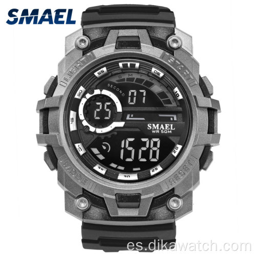 Reloj deportivo militar para hombre SMAEL LED Army para hombre